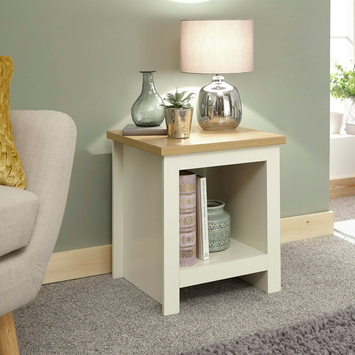 GFW Lancaster Side Table - Cream