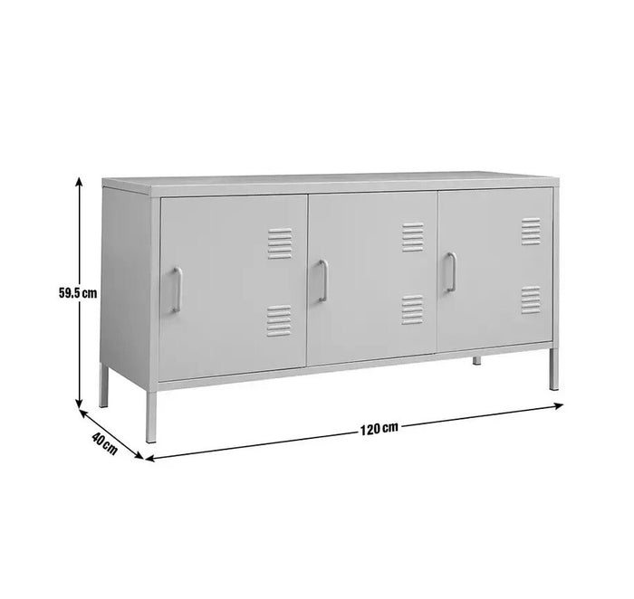 Habitat 3 Door Locker - Mustard