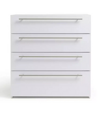 Habitat Atlas 4 Drawer Chest - White Gloss