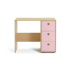 Habitat Camden 3 Drawers Desk - Pink