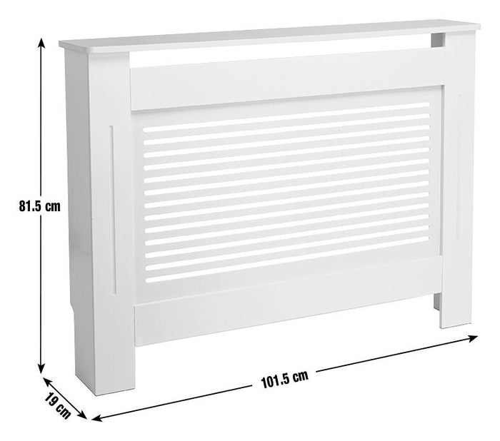 Habitat Home Austin Small Radiator Cover - White | Stylish Heating For Living