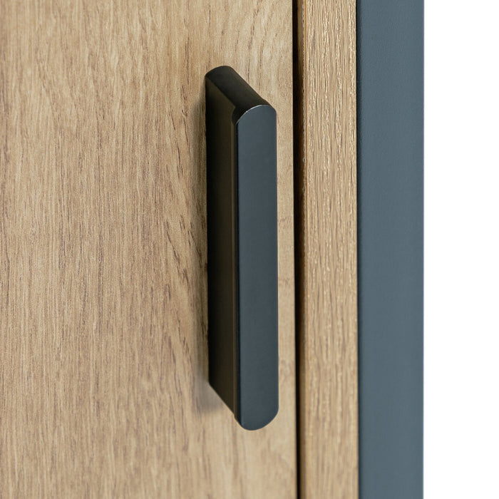 Habitat Loft Living 1 Door Cabinet - Oak | Stylish Storage for Bathroom Hallway