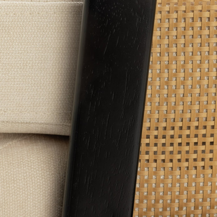 Habitat Rattan Rocking Chair - Cream