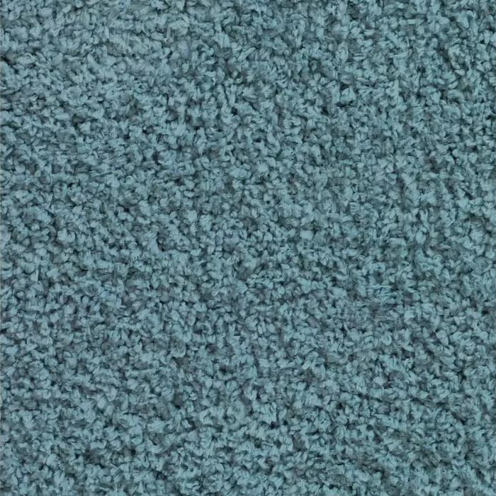 Habitat Recycled Cosy Plain Shaggy Rug - 160x230cm - Blue
