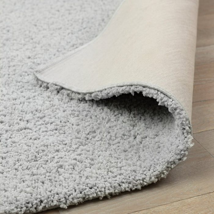 Habitat Recycled Plain Cosy Shaggy Rug - 200x290cm - Grey