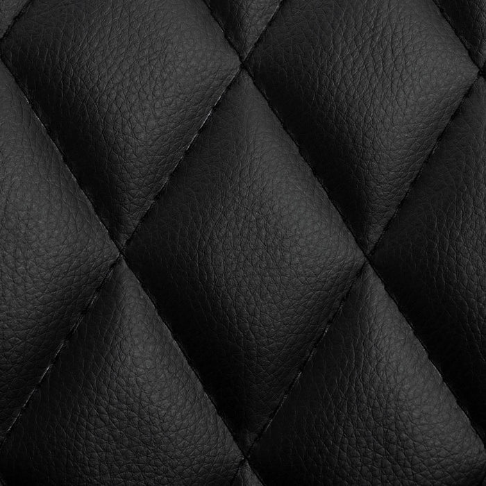 Habitat Sorel Faux Leather Office Chair - Black & Brown | PU leather chair