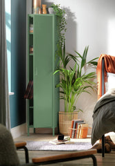 Habitat Stevie Tall 1 Door 4 Shelf Locker - Green