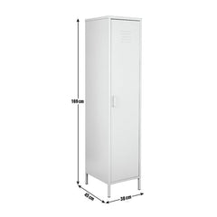 Habitat Stevie Tall 1 Door 4 Shelf Locker - Green