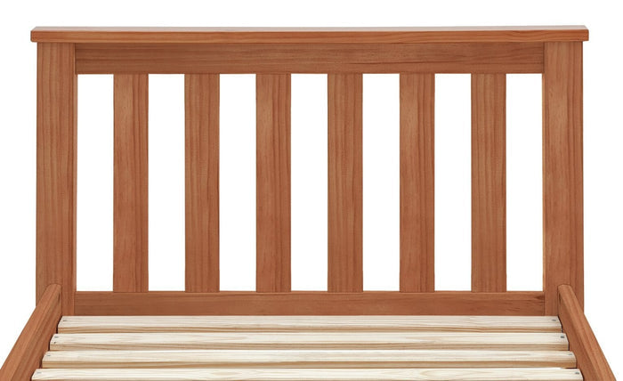 Heavy Duty Single Bed Frame - Pine