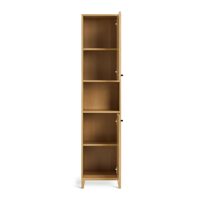 Herson Tallboy - Oak | Drawers Organizer Furniture Interior Practicality Space