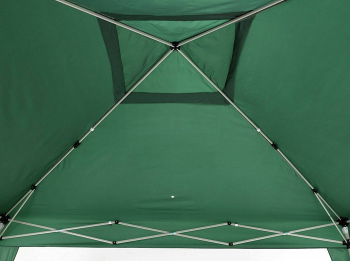 Home 3m x 3m Pop up Garden Gazebo - Green | Outdoor Canopy Tent for Patio Events