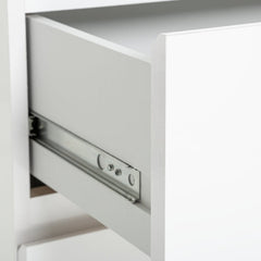 Home Jenson 5 Drawer Chest - Matte White