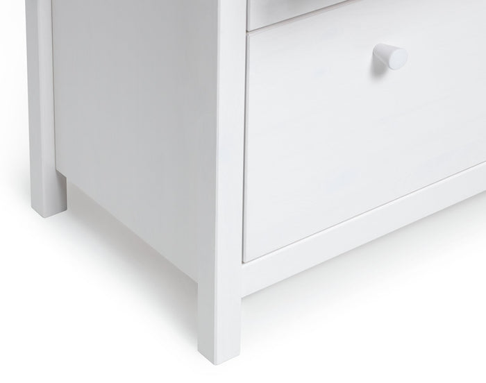 Home Kids Scandinavia 4 Chest of Drawers - White | White Kids Dresser