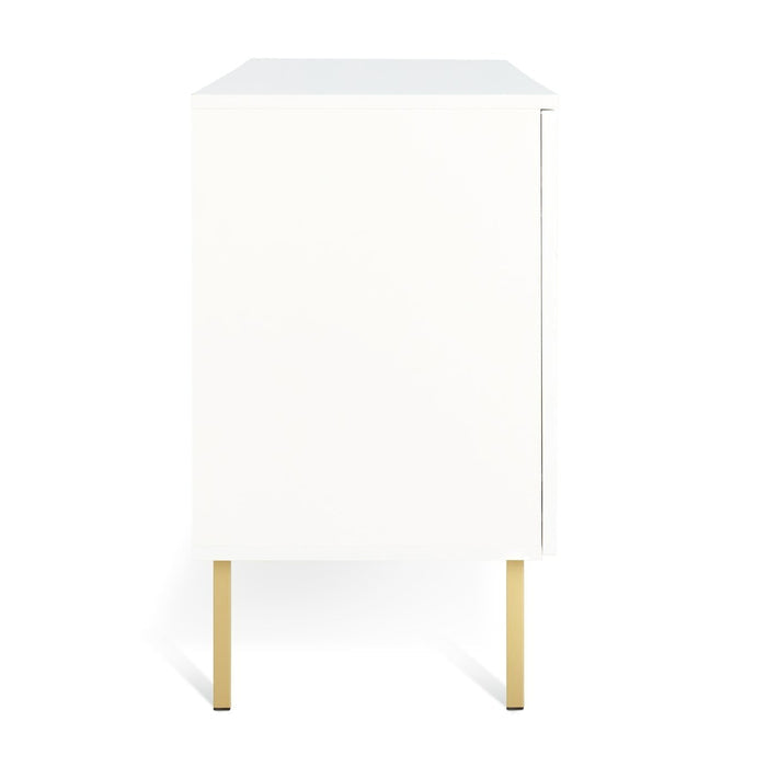 Home Kyler 2 Door 1 Drawer TV Unit - White