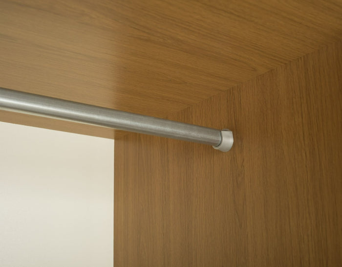 Home Seville 2 Door Open Shelf Wardrobe - Oak Effect | Wardrobe with shelving