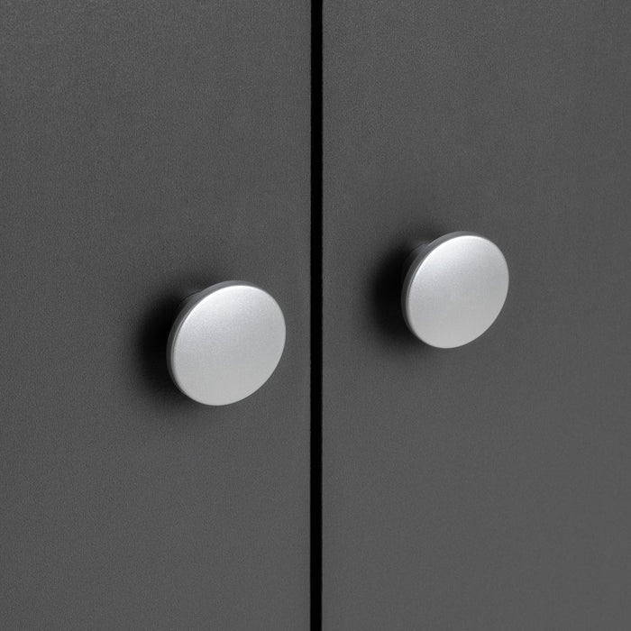 Home Seville 3 Door Wardrobe - Anthracite | Triple wardrobe