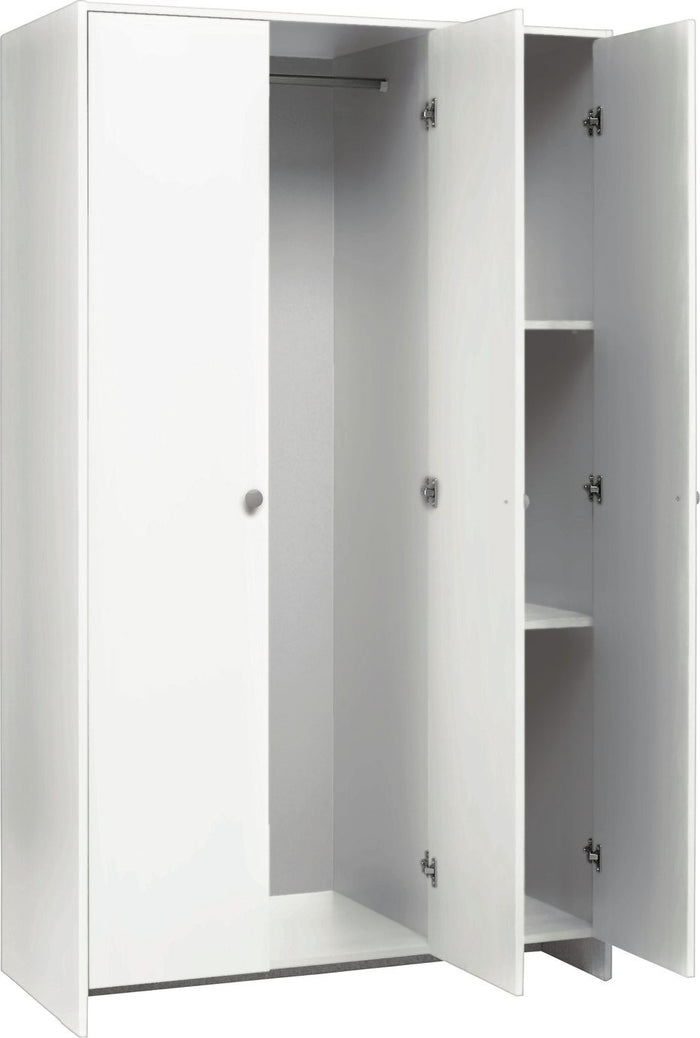 Home Seville 3 Door Wardrobe - White ( B Grade )
