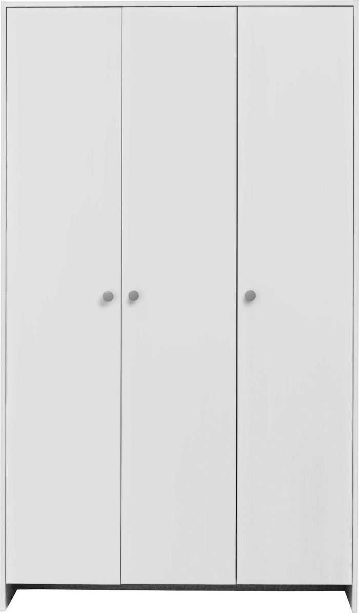 Home Seville 3 Door Wardrobe - White | White bedroom wardrobe