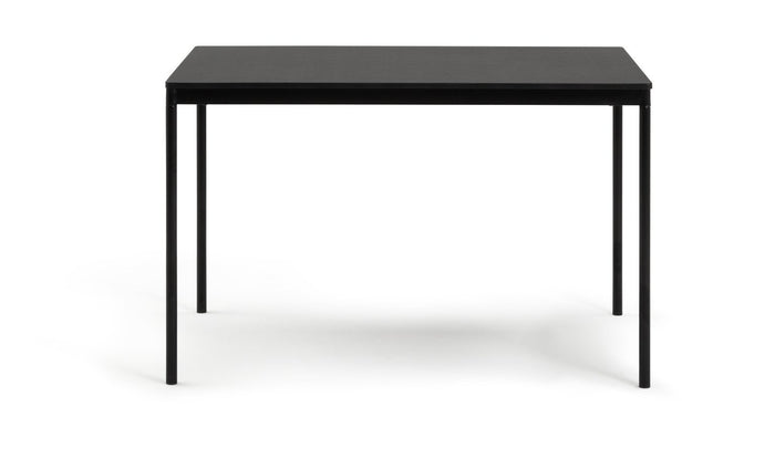 Home Stella Metal 6 Seater Dining Table - Black | Metal Dining Table Black