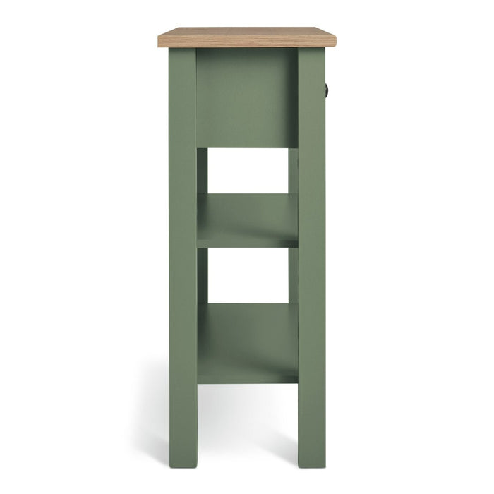 Home Winchester 1 Drawer Console Table - Green