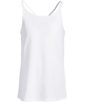 ID Ideology Big Girls Core Tank Top- Bright White