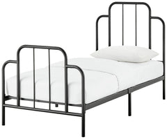 Habitat Jacques Single Metal Bed Frame Black | Sturdy Durable Bedframe Bedroom