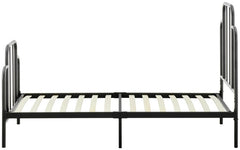 Habitat Jacques Single Metal Bed Frame Black | Sturdy Durable Bedframe Bedroom