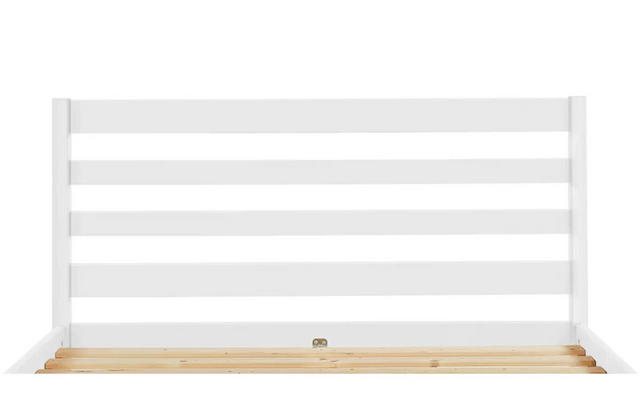 Kaycie Double Wooden Bed Frame - White ( B Grade 24071 -24077 )