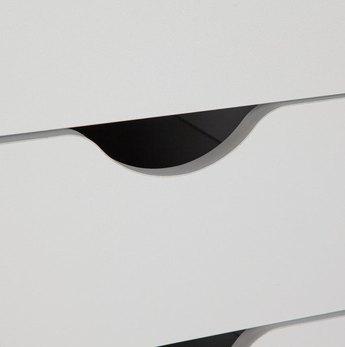 Kids Pagnell 5 Drawer Chest - White | White Chest of Drawers