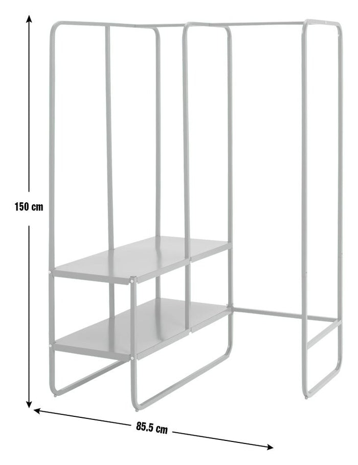 Lorelei 2 Shelves Rail Corner - Green