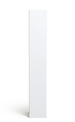 Maine Narrow 6 Shelf Bookcase - Shelving Storage Unit Display Cabinet - White