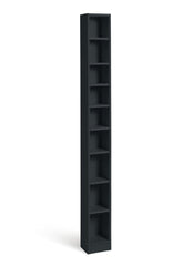 Maine Tall CD and DVD Storage unit - Black