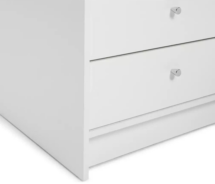 Malibu 2 Door 2 Drawer Wardrobe - White ( B Grade )