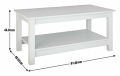 Malibu Coffee Table - Oak Effect | Oak Effect Living Room Table Modern Furniture