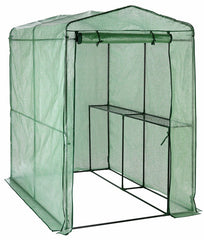 McGregor Large Walk In Greenhouse | Portable Garden Growhouse with Shelves