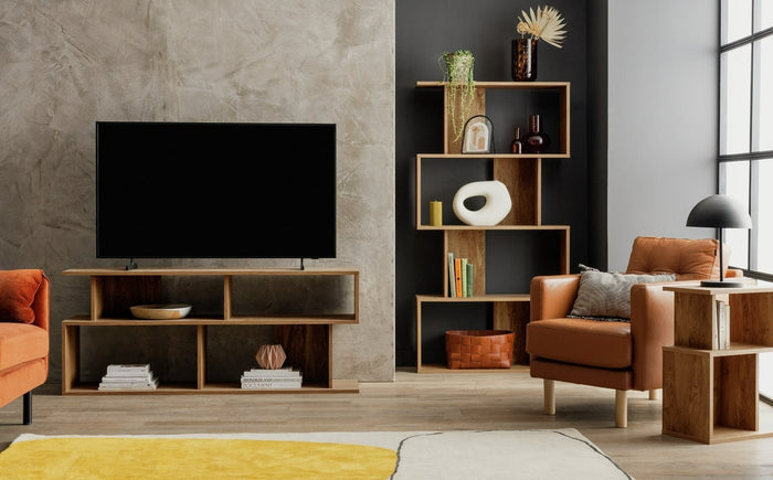 Nomad Block TV Unit - Natural | Minimalist TV stand