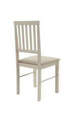 Pair of Kendal Oak Dining Chairs - White Ash