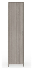 Seville 1 Door Wardrobe - Grey & Oak ( B Grade 51751 - 51752 )