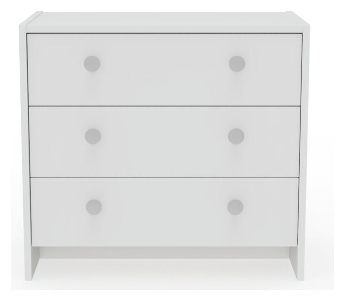 Seville 2 Piece 1 Door Wardrobe Set - White