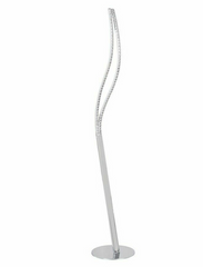 Sophia LED Floor Lamp - Chrome
