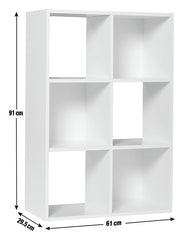 Squares 6 Cube Storage Unit - Anthracite