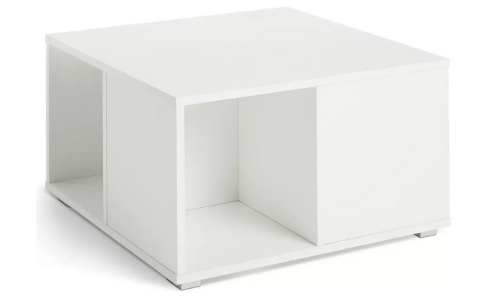 Squares Coffee Table - White