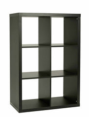 Squares Plus 6 Cube Storage Unit - Black ( B Grade 19891 )