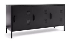 Stevie 3 Door Locker - Black ( B Grade 50817 )