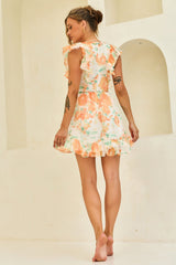 Sunroom Mini Dress - Orange