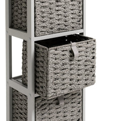 Tongue And Groove 2 and 3 Drawer Unit - Grey