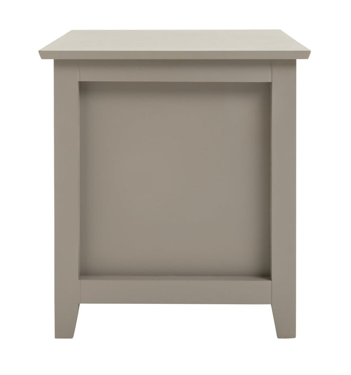 Willow Shoe Storage Bench - Grey