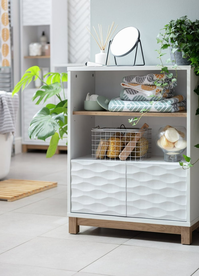 Zander Double Unit - White