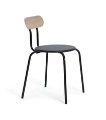 Zayn Pair of Dining Chiars - Black